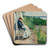 Sunshine, Kalvya by Eilif Peterssen Art Drink Coaster set