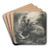 Alberich and the Rhinemaidens by Luc-Olivier Merson Art Drink Coaster set Alberich and the Rhinemaidens by Luc-Olivier Merson Art Drink Coaster set