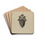 Match Safe by Neva Coffey Drink Coasters - set of 4