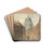 St. Paul's Cathedral from St. Martin's-le-Grand by Thomas Girtin Drink Coasters - set of 4