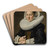 Portrait of a Woman, probably Aeltje Dircksdr. Pater by Frans Hals Art Drink Coaster set