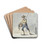 Schaatsenrijder by Pieter Bartholomeusz. Barbiers Drink Coasters - set of 4 Schaatsenrijder by Pieter Bartholomeusz. Barbiers Drink Coasters - set of 4