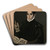 Portrait of a young man, traditionally identified as Saint Aloysius (Luigi) Gonzaga (1568-1591) by El Greco (Domenikos Theotokopoulos) Art Drink Coaster set