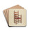 Arm Chair by Florence Choate Drink Coasters - set of 4