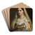 Woman with a Veil by Raphael Art Drink Coaster set