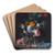 Flower Still Life with a Timepiece by Willem van Aelst Art Drink Coaster set Flower Still Life with a Timepiece by Willem van Aelst Art Drink Coaster set