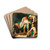 Zenobia Found By The Shepherds On The Banks Of The Arax by Felix-Henri Giacomotti Drink Coasters - set of 4 Zenobia Found By The Shepherds On The Banks Of The Arax by Felix-Henri Giacomotti Drink Coasters - set of 4