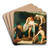 Zenobia Found By The Shepherds On The Banks Of The Arax by Felix-Henri Giacomotti Art Drink Coaster set Zenobia Found By The Shepherds On The Banks Of The Arax by Felix-Henri Giacomotti Art Drink Coaster set