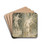The Temptation and Fall of Eve by William Blake Drink Coasters - set of 4