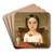 Millie Smith by Ford Madox Brown Art Drink Coaster set