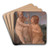 The Infant Jesus And St. John by Guido Reni Art Drink Coaster set