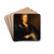 Portait of an Old Lady by Jan Maurits Quinkhard Drink Coasters - set of 4 Portait of an Old Lady by Jan Maurits Quinkhard Drink Coasters - set of 4