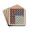 Woven Coverlet by Magnus S. Fossum Drink Coasters - set of 4