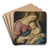 Vierge  l'Enfant by Giovanni Battista Salvi da Sassoferrato Art Drink Coaster set
