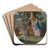 Ftes Galante by Filippo Falciatore Art Drink Coaster set