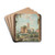 Rome with Ruins seen Through an Archway by Willey Reveley Drink Coasters - set of 4