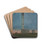 De vuurtoren van Oostende bij zonsopgang by Lon Spilliaert Drink Coasters - set of 4 De vuurtoren van Oostende bij zonsopgang by Lon Spilliaert Drink Coasters - set of 4