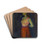 Study of a Model by Edvard Munch Drink Coasters - set of 4