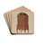 Highboy by Francis Borelli Drink Coasters - set of 4