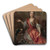 Portrait of a Woman by Nicolas de Largillire Art Drink Coaster set