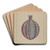 Bottle by John Dana Art Drink Coaster set