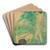 Zwei weibliche Akte im Wald by Otto Mueller Art Drink Coaster set