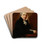 Portrait of a man by Johann Baptist von Lampi the Elder Drink Coasters - set of 4