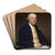 Captain Joseph Anthony by Gilbert Stuart Art Drink Coaster set