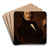 Portrait of Nikodem Biernacki by Jzef Simmler Art Drink Coaster set Portrait of Nikodem Biernacki by Jzef Simmler Art Drink Coaster set