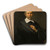 Self-portrait of Caesar van Everdingen by Caesar Van Everdingen Art Drink Coaster set Self-portrait of Caesar van Everdingen by Caesar Van Everdingen Art Drink Coaster set