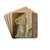 Study of a woman by Stanisaw Dbicki Drink Coasters - set of 4