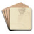 Portrait de femme de profil by Albert Besnard Art Drink Coaster set