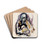 Luonnos maalaukseen iti ja lapsi (Piet) by Magnus Enckell Drink Coasters - set of 4