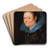 Portrait Of A Lady, Half-Length, Said To Be A Genoese Noblewoman by Anthony van Dyck Art Drink Coaster set