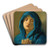 Madonnenkopf by Joseph Hasslwander Art Drink Coaster set