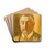 Portrait of Chamberlain Hjalmar Linder by Magnus Enckell Drink Coasters - set of 4
