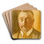 Portrait of Chamberlain Hjalmar Linder by Magnus Enckell Art Drink Coaster set