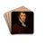 Copy of Self-portrait of Antoni Brodowski by Rafa Hadziewicz Drink Coasters - set of 4 Copy of Self-portrait of Antoni Brodowski by Rafa Hadziewicz Drink Coasters - set of 4