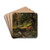 Waldpartie mit Bachlauf by Eduard Zetsche Drink Coasters - set of 4