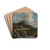 Mountain Torrent by Jacob van Ruisdael Drink Coasters - set of 4