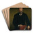John Taylor Johnston by Daniel Huntington Art Drink Coaster set
