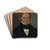 Portrait of County Court Judge Jens C. Delphin by Matthias Stoltenberg Drink Coasters - set of 4