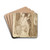 Ruth, Naomi and the Child Obed by Simeon Solomon Drink Coasters - set of 4
