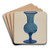 Vase by American 20th Century Art Drink Coaster set