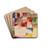 Motif from Hammamet by Paul Klee Drink Coasters - set of 4