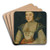 Portrait Of A Lady, Said To Be Lady Holderness by Marcus Gheeraerts the Younger Art Drink Coaster set