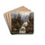 Jger am Wasserfall by Josef Thoma Drink Coasters - set of 4