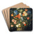 Still Life with Flowers and Insects by Jan Brueghel The Elder Art Drink Coaster set
