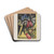 Cocotte on the Street by Ernst Ludwig Kirchner Drink Coasters - set of 4