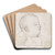 Schlafendes Kind by Hans Hug Kluber Art Drink Coaster set